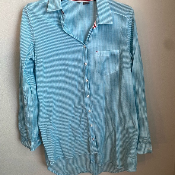 Sandra Button Down Cotton Shirt - Picture 1 of 6